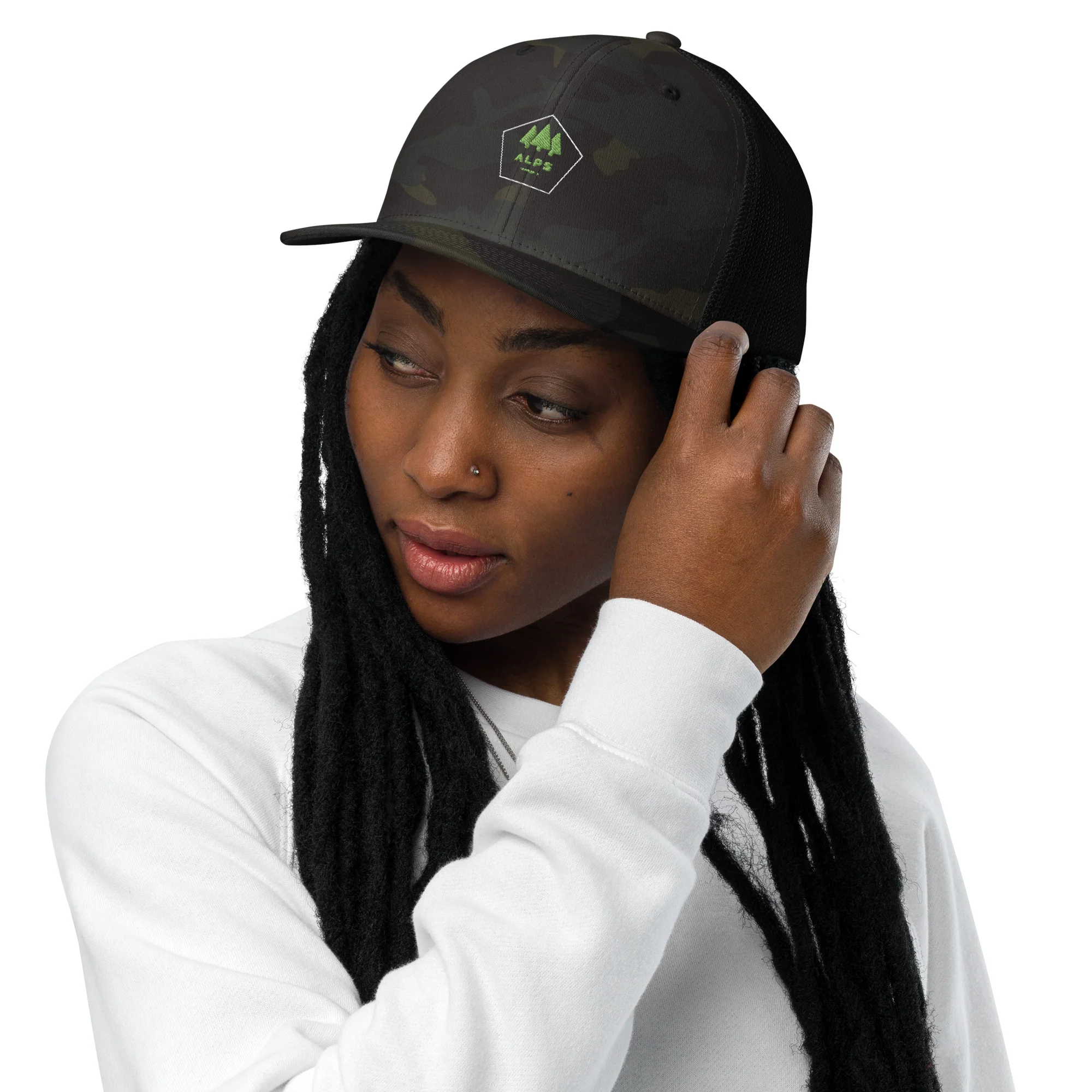 Alpscommerce Closed-back  trucker cap Hat - Image 3