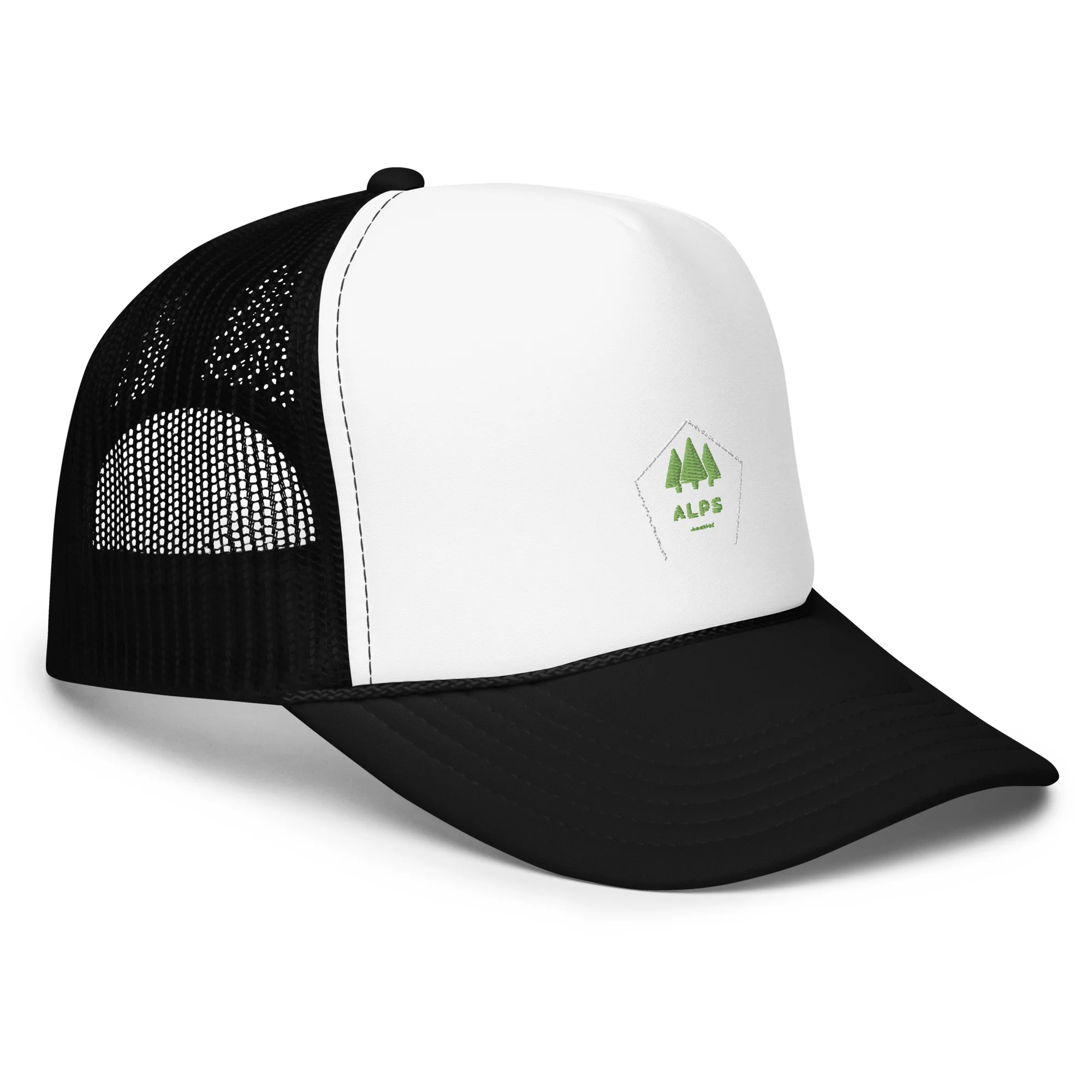 Alpscommerce high-quality polyester  trucker hat - Image 12