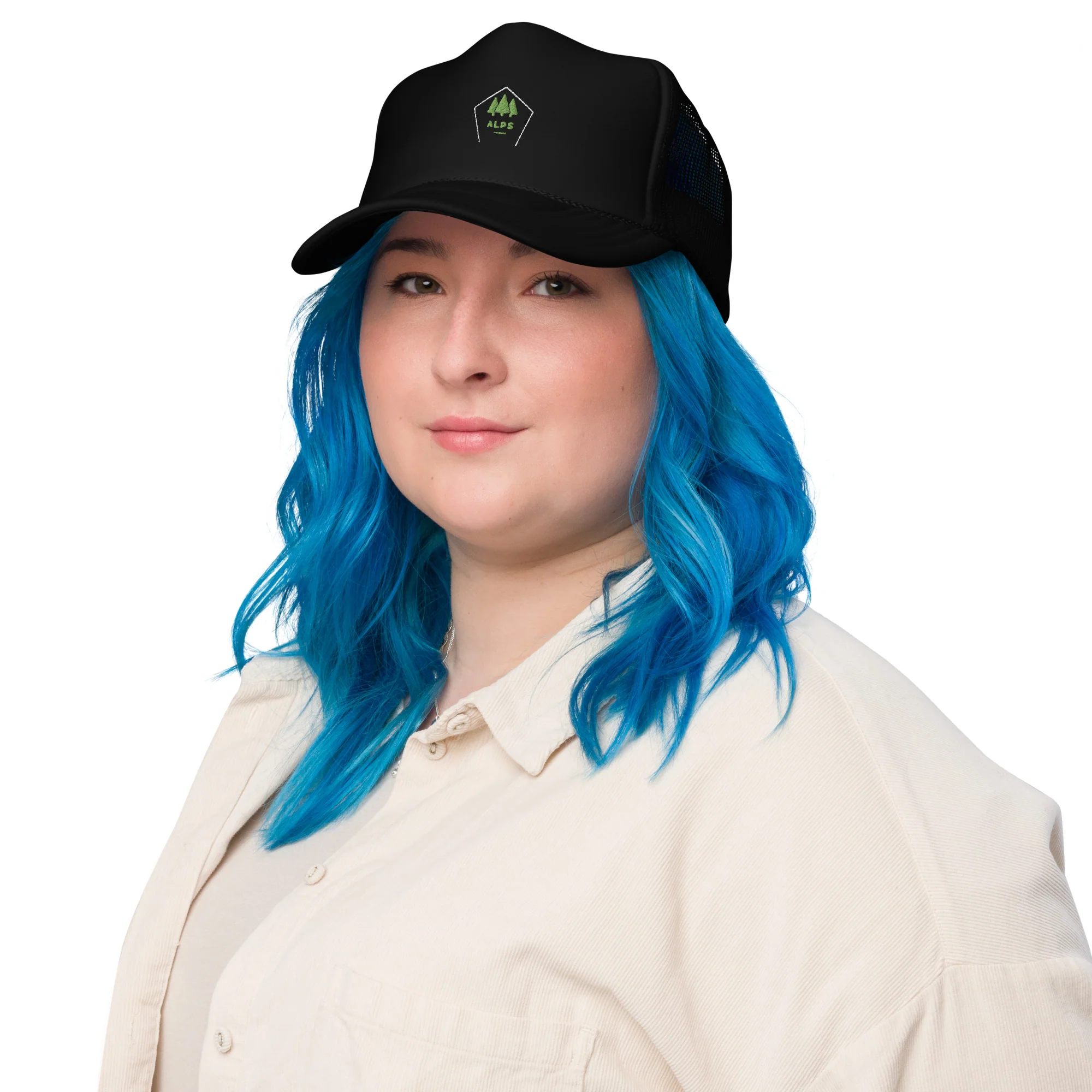 Alpscommerce high-quality polyester  trucker hat - Image 7