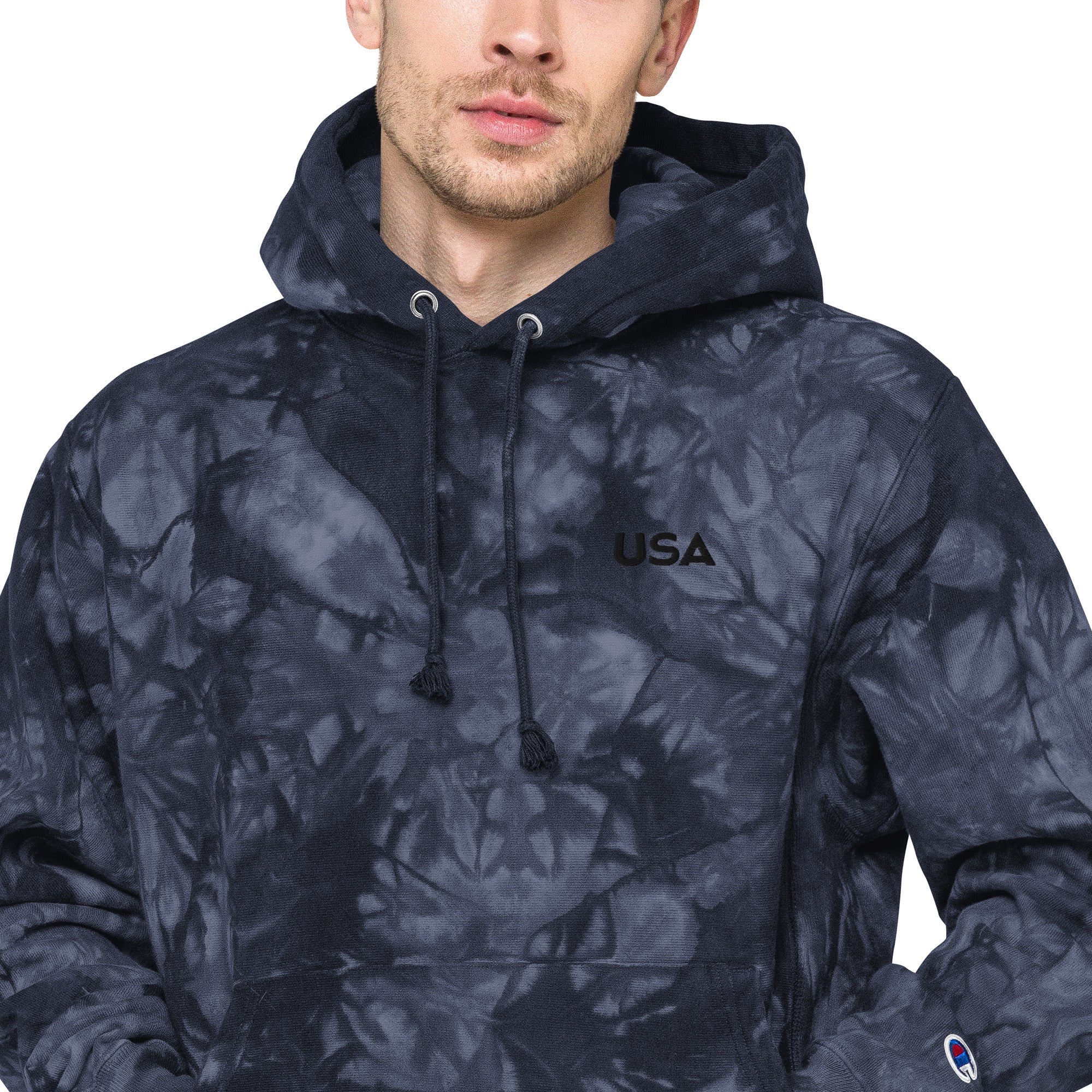 Alpscommerce Unisex Champion tie-dye hoodie - Image 12