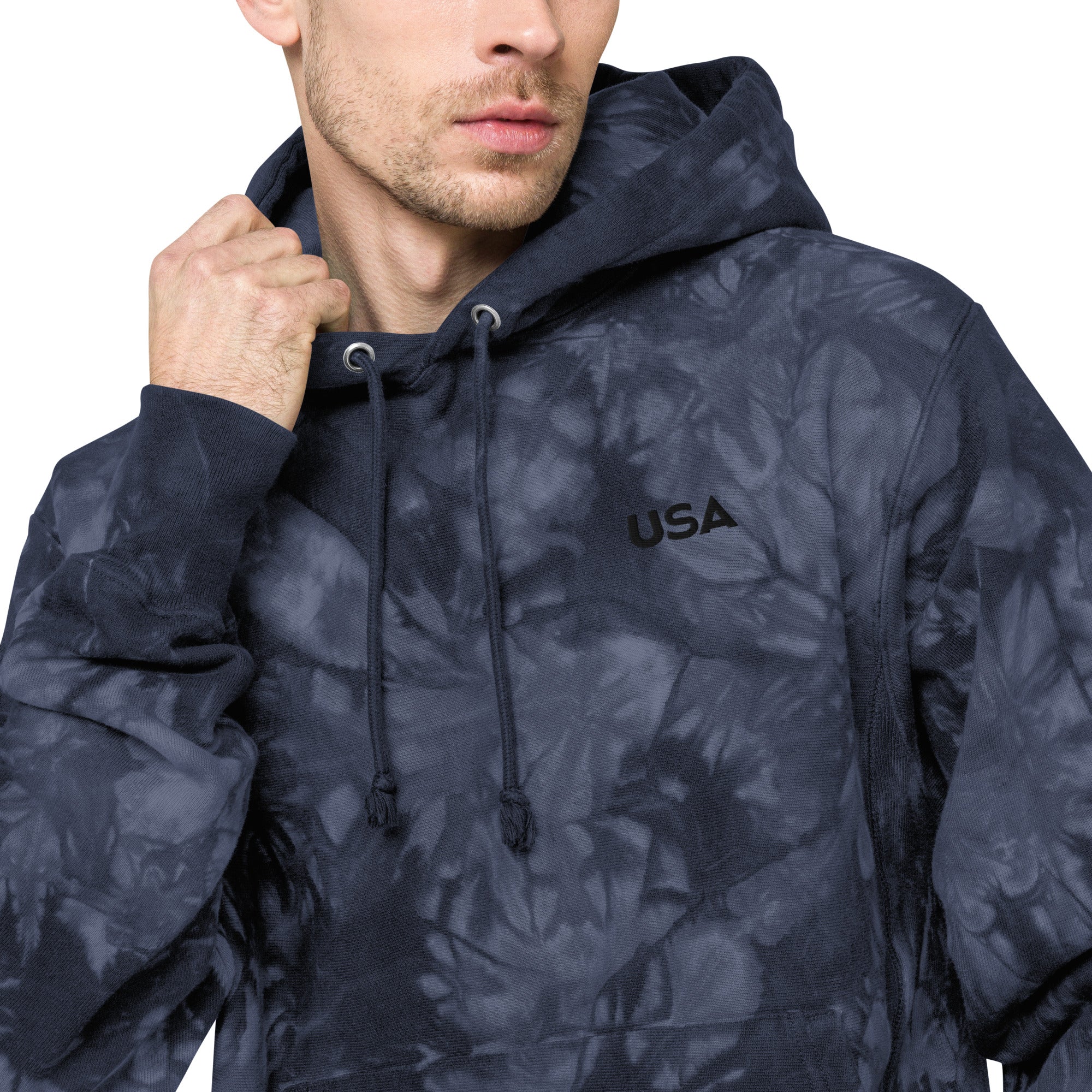 Alpscommerce Unisex Champion tie-dye hoodie - Image 13