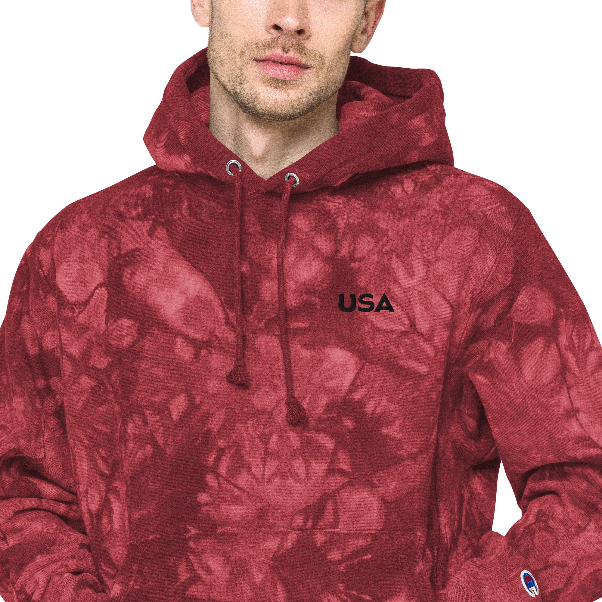 Alpscommerce Unisex Champion tie-dye hoodie - Image 17