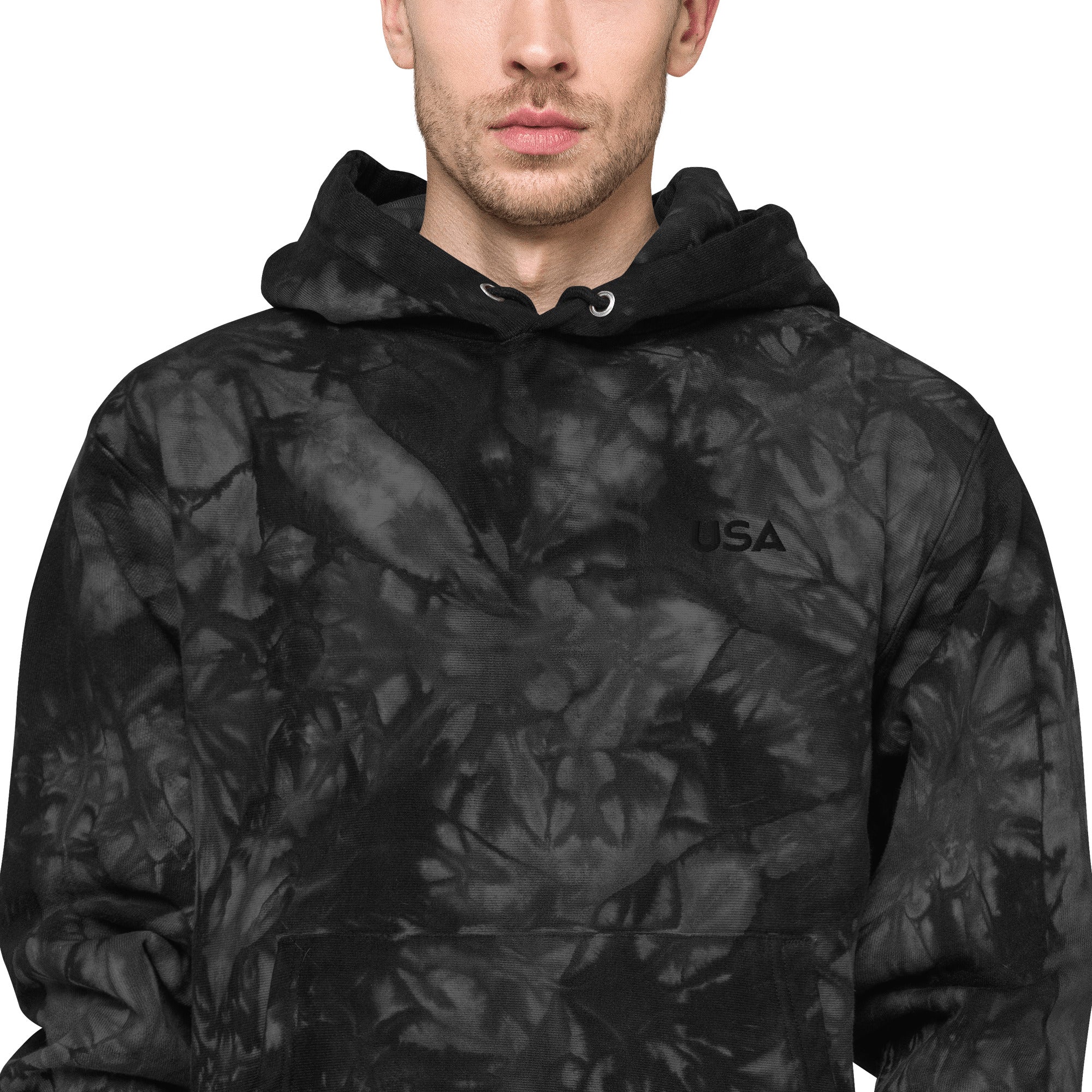 Alpscommerce Unisex Champion tie-dye hoodie - Image 5