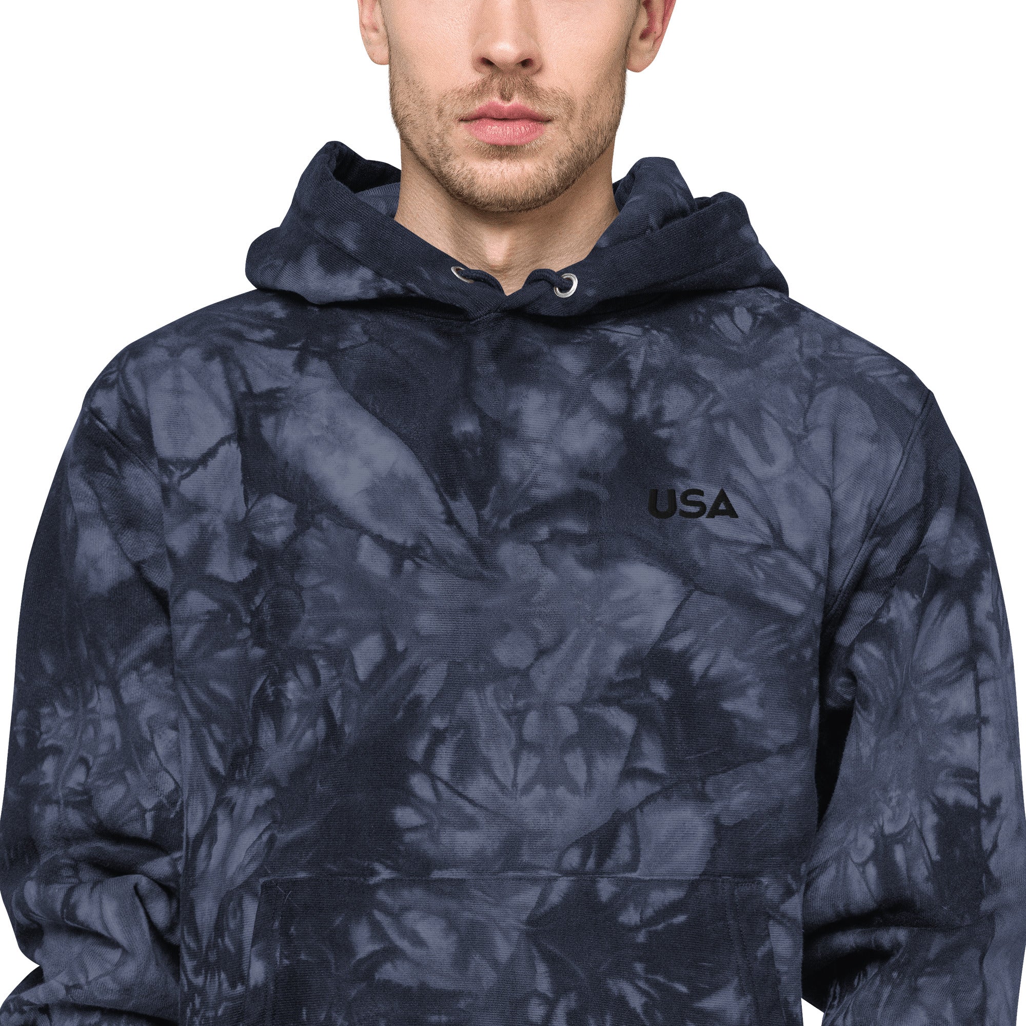 Alpscommerce Unisex Champion tie-dye hoodie - Image 9