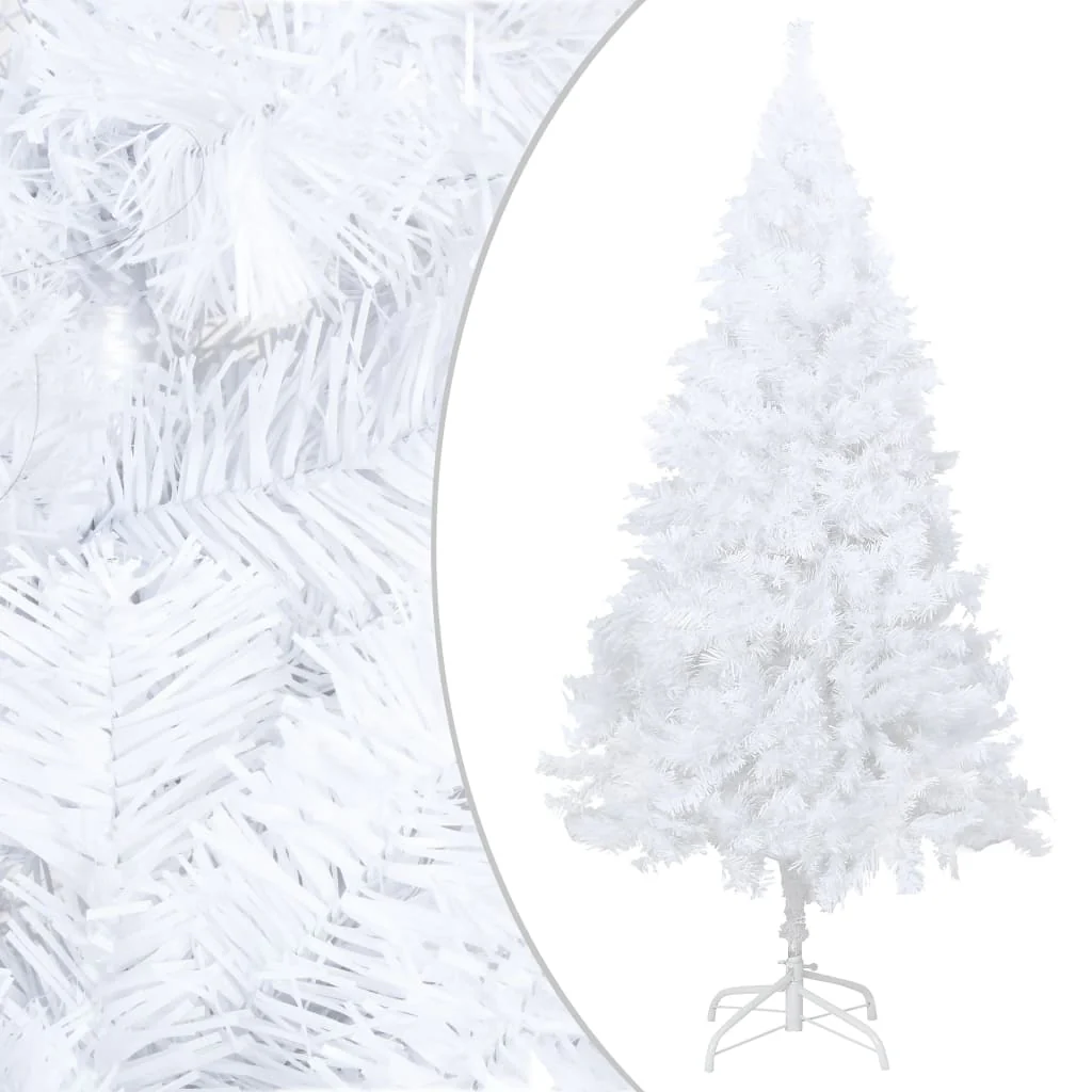 Artificial Christmas Tree with Thick Branches Green 59.1" PVC - Image 5