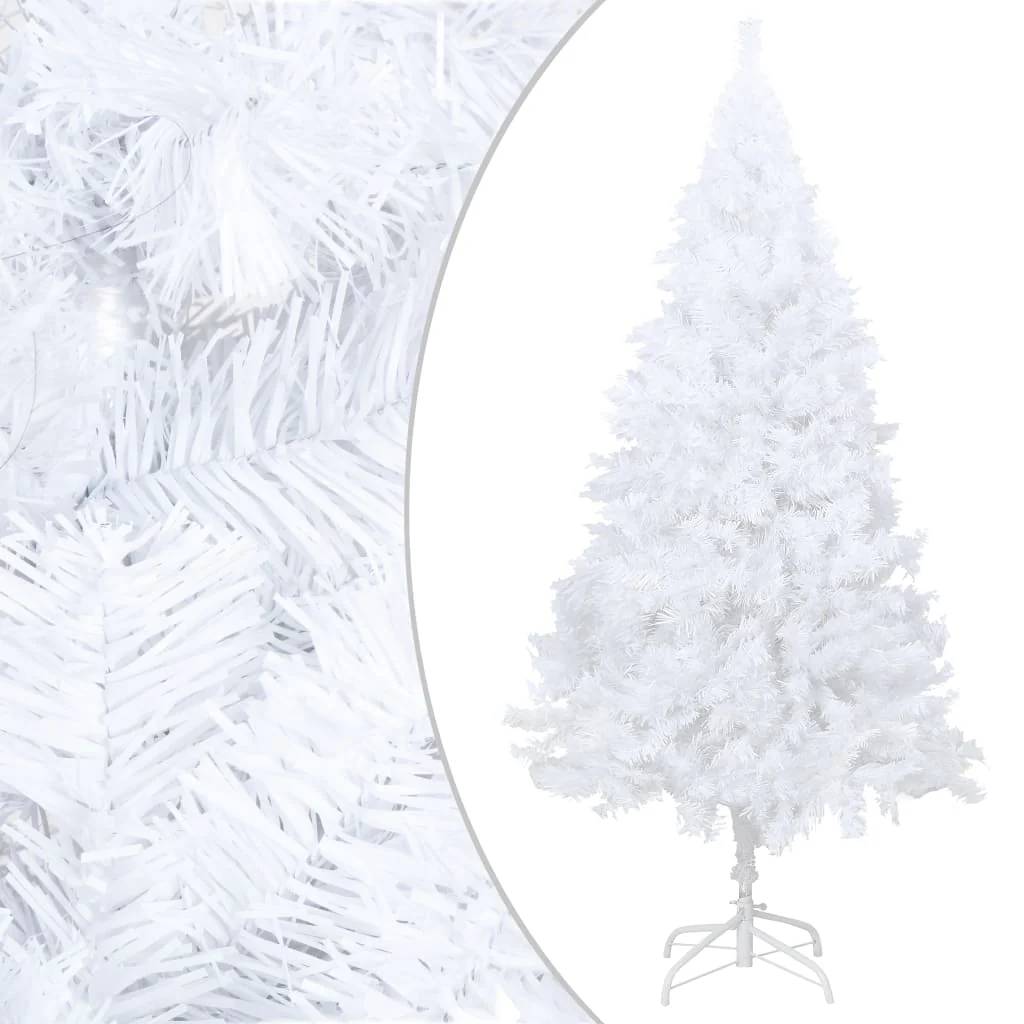 Artificial Christmas Tree with Thick Branches Green 59.1" PVC - Image 6