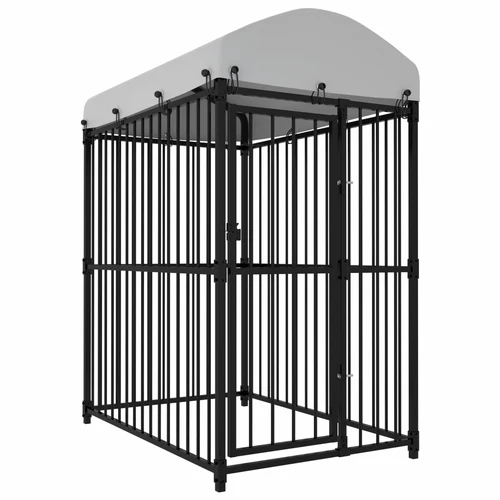Outdoor Dog Kennel 59.1"x39.4"x59.1" - Image 16