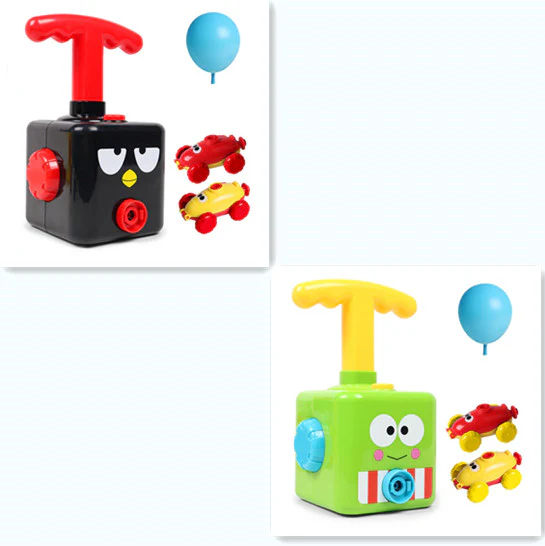 Power Balloon Launch Tower Toy Puzzle Fun Education Inertia Air Power Balloon Car Science Experimen Toy for Children Gift - Image 28